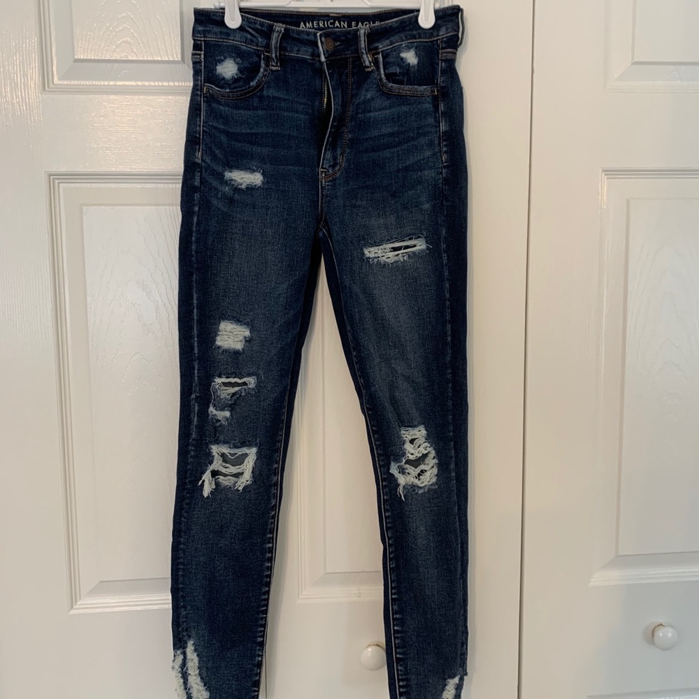 American eagle super high rise jegging